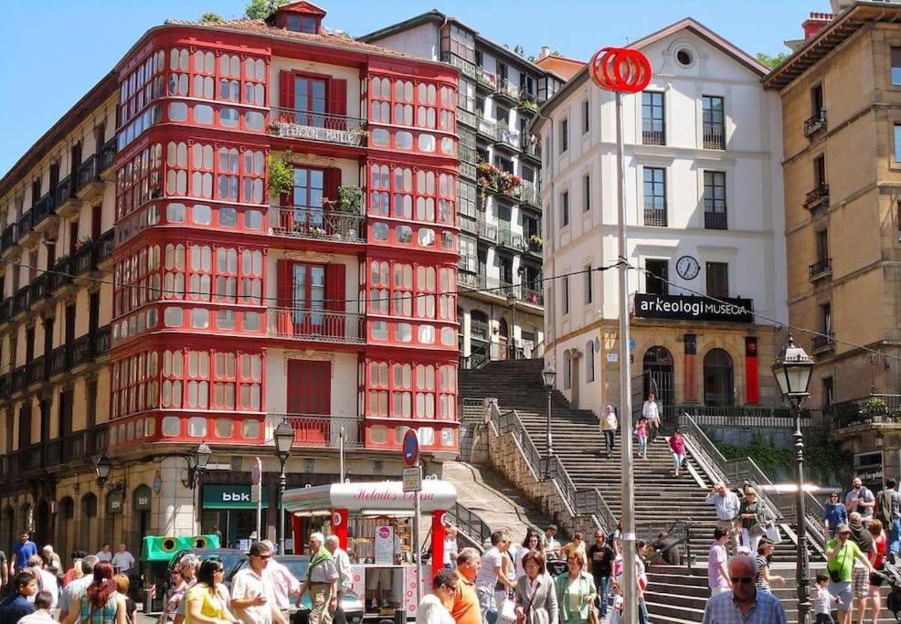 Apartament Cultura Y Gastronomia En El Casco Viejo Bilbao Zewnętrze zdjęcie