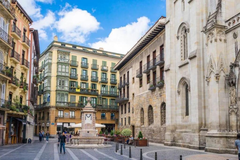 Apartament Cultura Y Gastronomia En El Casco Viejo Bilbao Zewnętrze zdjęcie